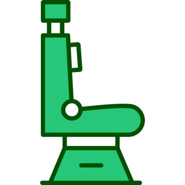 Mikroskop. Web simgesi basit tasarım