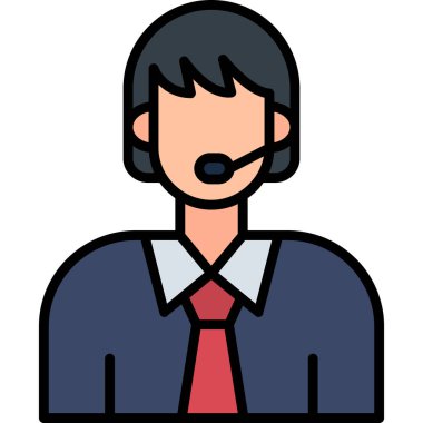 çağrı merkezi müşteri simgesi