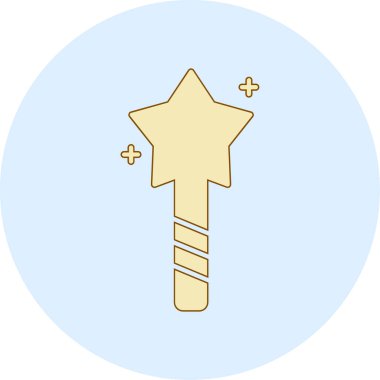 Asa. Web simgesi basit illüstrasyon