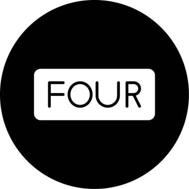 Üç dört üç üç numara daire içinde.