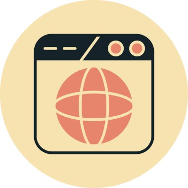 Web renk vektör simgesi