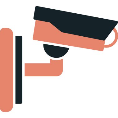 Kapalı devre kamera. Web simgesi