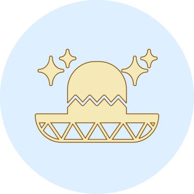 Şirin bir karikatür Noel ağacının vektör çizimi