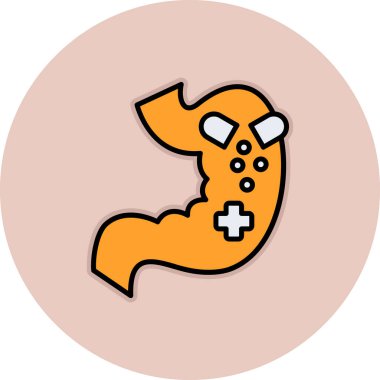 Oyun simgesinin vektör illüstrasyonu