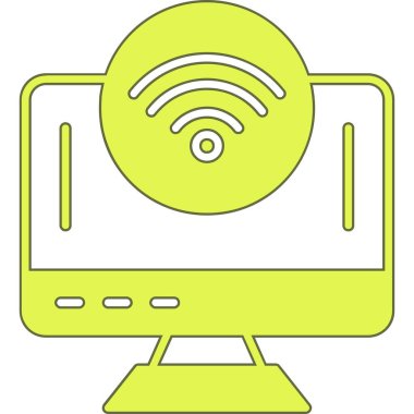 dizüstü bilgisayar simgesi, vektör illüstrasyonu