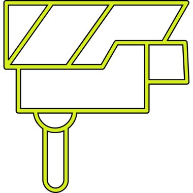 Yol işaretinin vektör illüstrasyonu