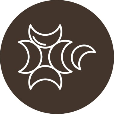 Modern simgenin vektör illüstrasyonu