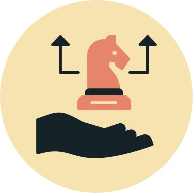 Bir atın vektör illüstrasyonu