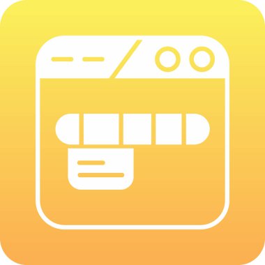 seo modern simgesinin vektör illüstrasyonu