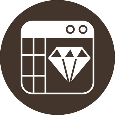 Vektör illüstrasyonu, simge ögesi arkaplanı