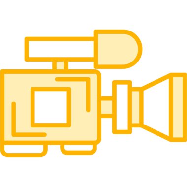 kamera simgesi vektör illüstrasyonu