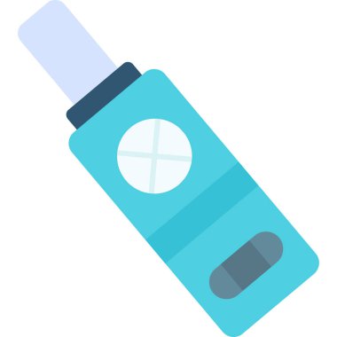 İlaç şişesi. Web simgesi