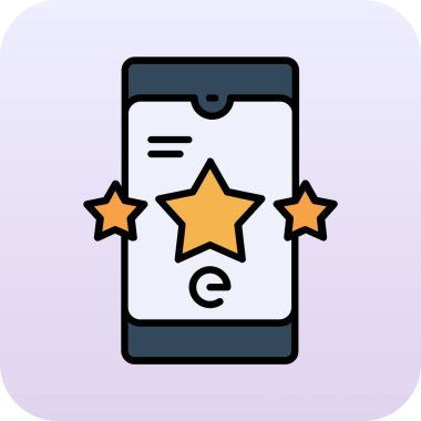 mobil uygulama simgesi, vektör illüstrasyonu