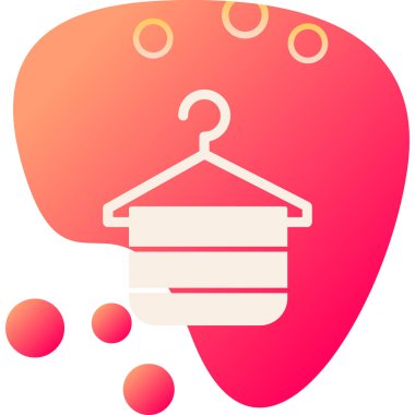 Bir ev simgesinin vektör illüstrasyonu