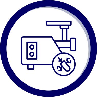 Modern b 'nin vektör illüstrasyonu eksik simgesi