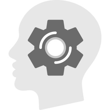 Vites düz yuvarlak vektör simgesi