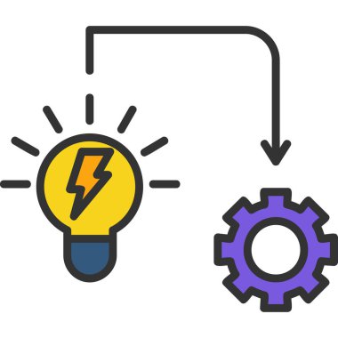 fikir ve geliştirme simgesi