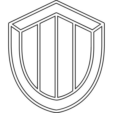 Demokrasnoyarsk şehri arması, vektör illüstrasyonu