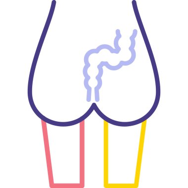 Bir kadının vektör illüstrasyonu