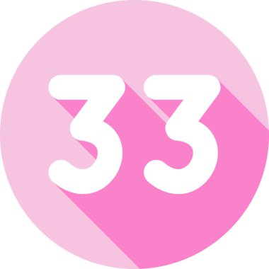 pembe 3 numara işareti