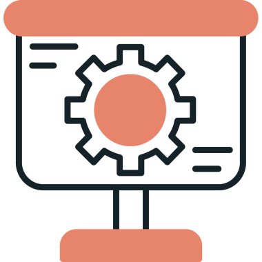 Simge vektör illüstrasyonu ayarlanıyor