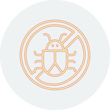 Modern simgenin vektör illüstrasyonu