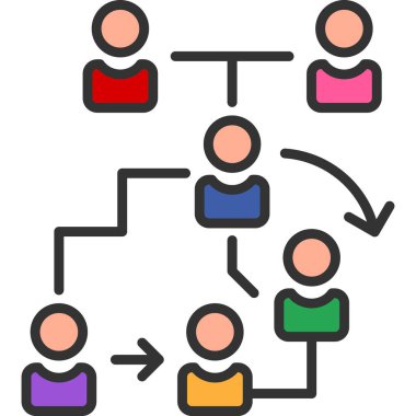 iş takımı vektör simgesi