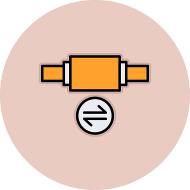 Mıknatısın bayrak metniyle simgesi