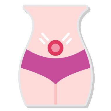 İç çamaşırlı kadın vücudu