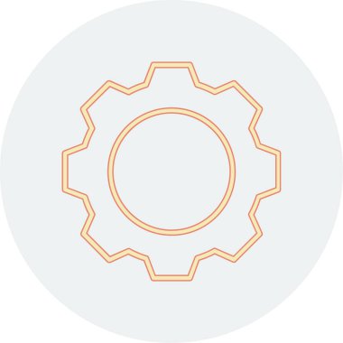 Modern simgenin vektör illüstrasyonu