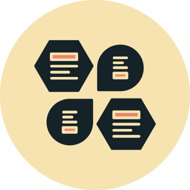 Kod simgesi vektörü. Kod sembolü.