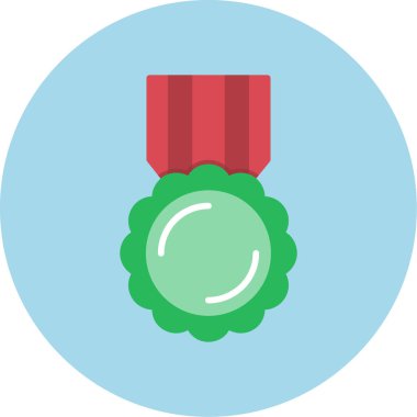 Madalya vektör simgesi modern basit tasarım