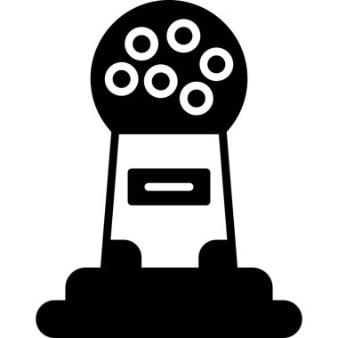 Yemek. Web simgesi basit illüstrasyon