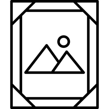 harita simgesi vektör illüstrasyonu