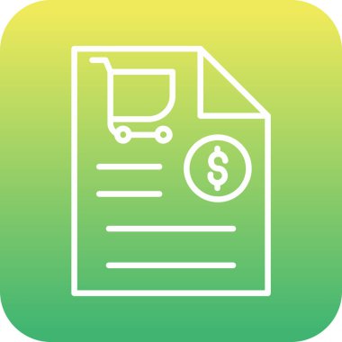 Projeniz için vektör ekommerce simgesi