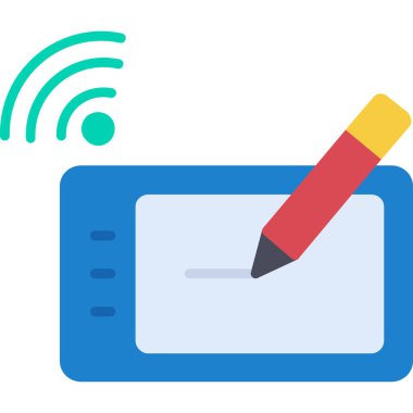 Kablosuz. Web simgesi basit tasarım