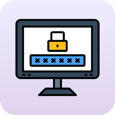 bilgisayar simgesi, vektör illüstrasyonu