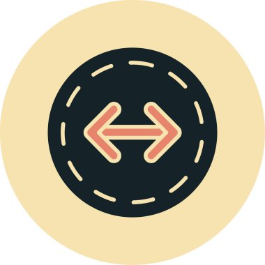 ok vektörü simgesi modern basit illüstrasyon