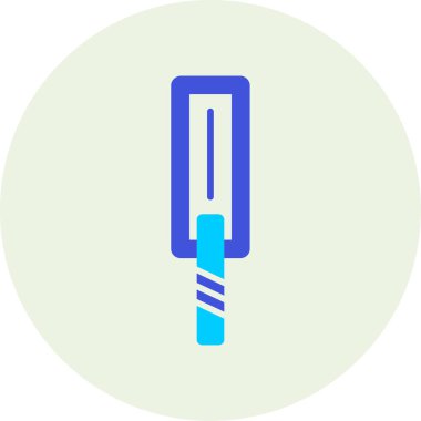 fırça. Web simgesi basit illüstrasyon