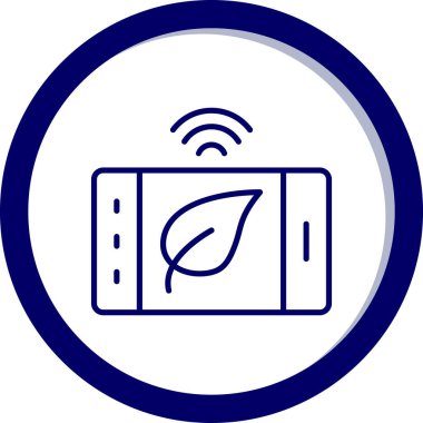 Bir kamera simgesinin vektör illüstrasyonu