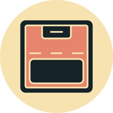 Kredi kartı vektör simgesi