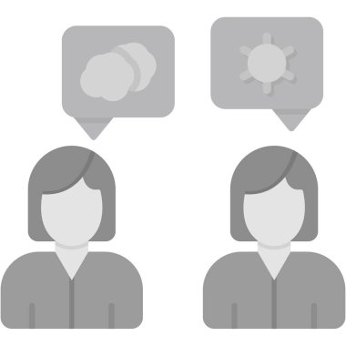 İnsanlar simgesi. Vektör çizim.