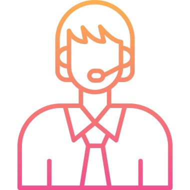 avatar erkek simgesi ana hatları biçiminde