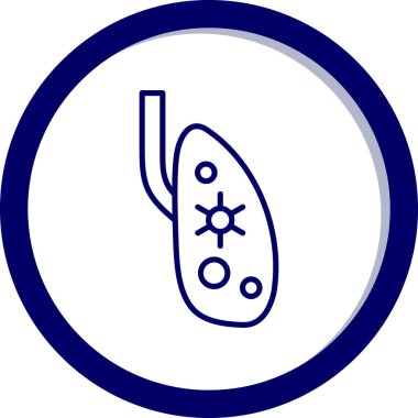 Modern simgenin vektör illüstrasyonu