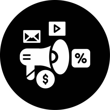 Hoparlör simgesi, vektör illüstrasyonu