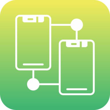 Eşsiz Telefon Vektörü Kabartma Simgesi