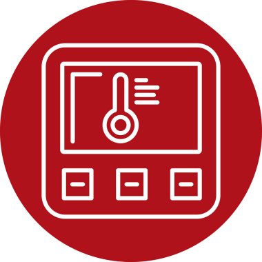 vektör termometre simgesi çizimi