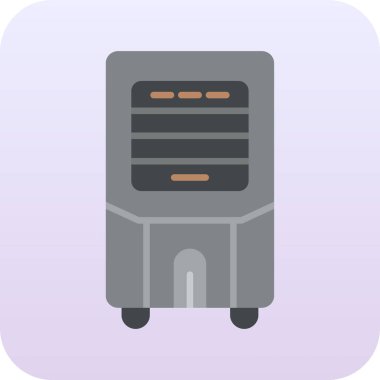 Modern b 'nin vektör çizimi mutfağın simgesinden yoksun