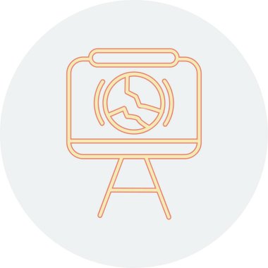 seo modern simgesinin vektör illüstrasyonu