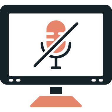 Web simgesi, vektör çizim sessiz